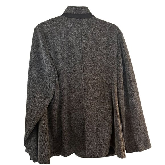 Lane Bryant Womens Jacket Grey Tweed Size 18 - Picture 3 of 3